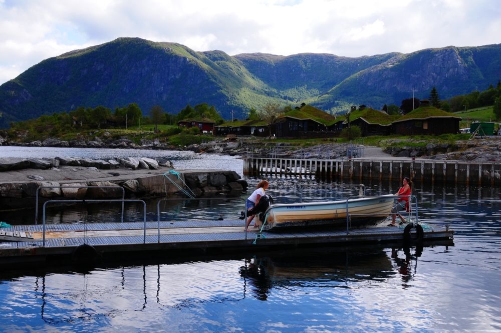 Brekkestranda Fjordhotel Brekke  Екстериор снимка